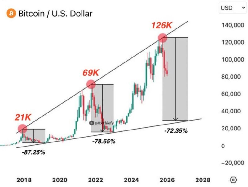 Bitcoin es volátil, sí. Pero el que entendió Bitcoin no se preocupa igual: sabe lo que tiene y mira el largo plazo