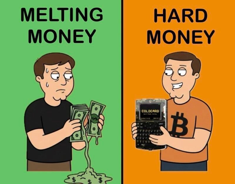 Bitcoin es dinero duro